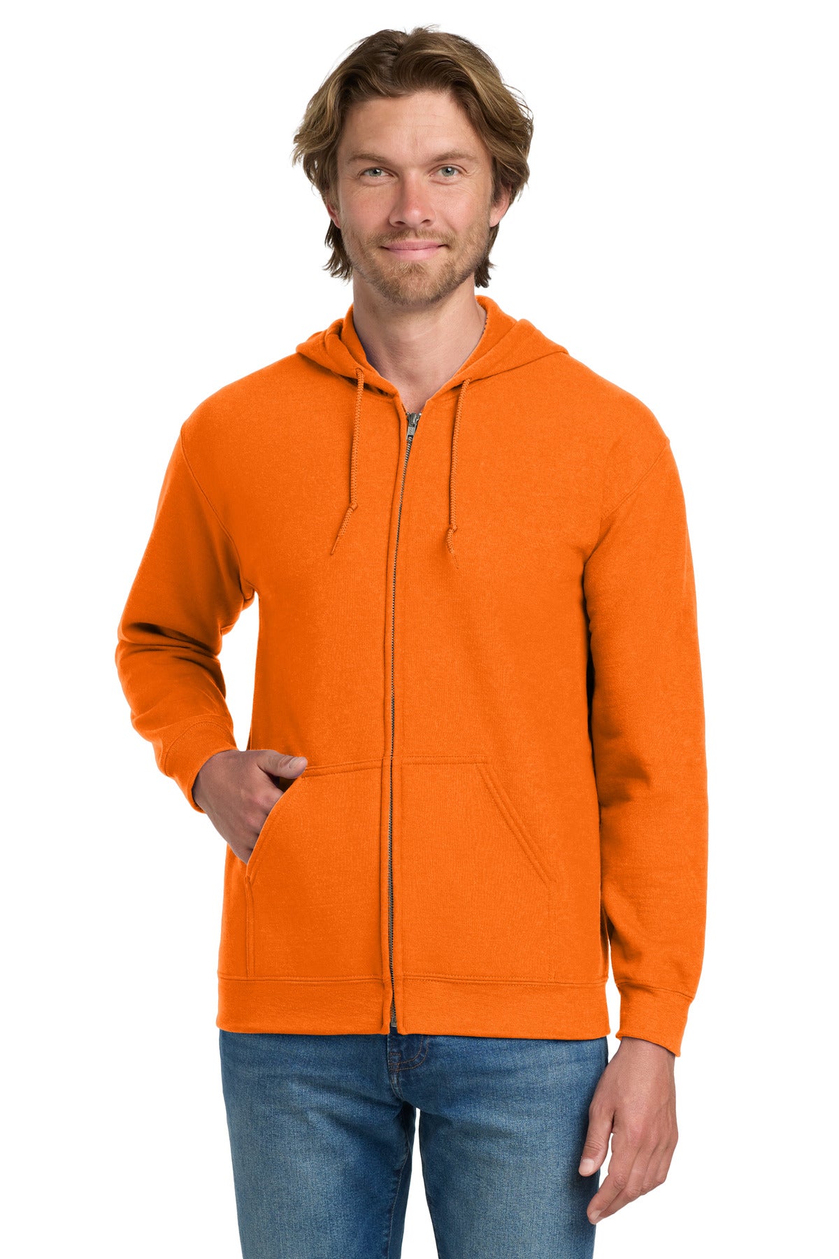 Gildan - Heavy Blend Full-Zip Hooded Sweatshirt. 18600