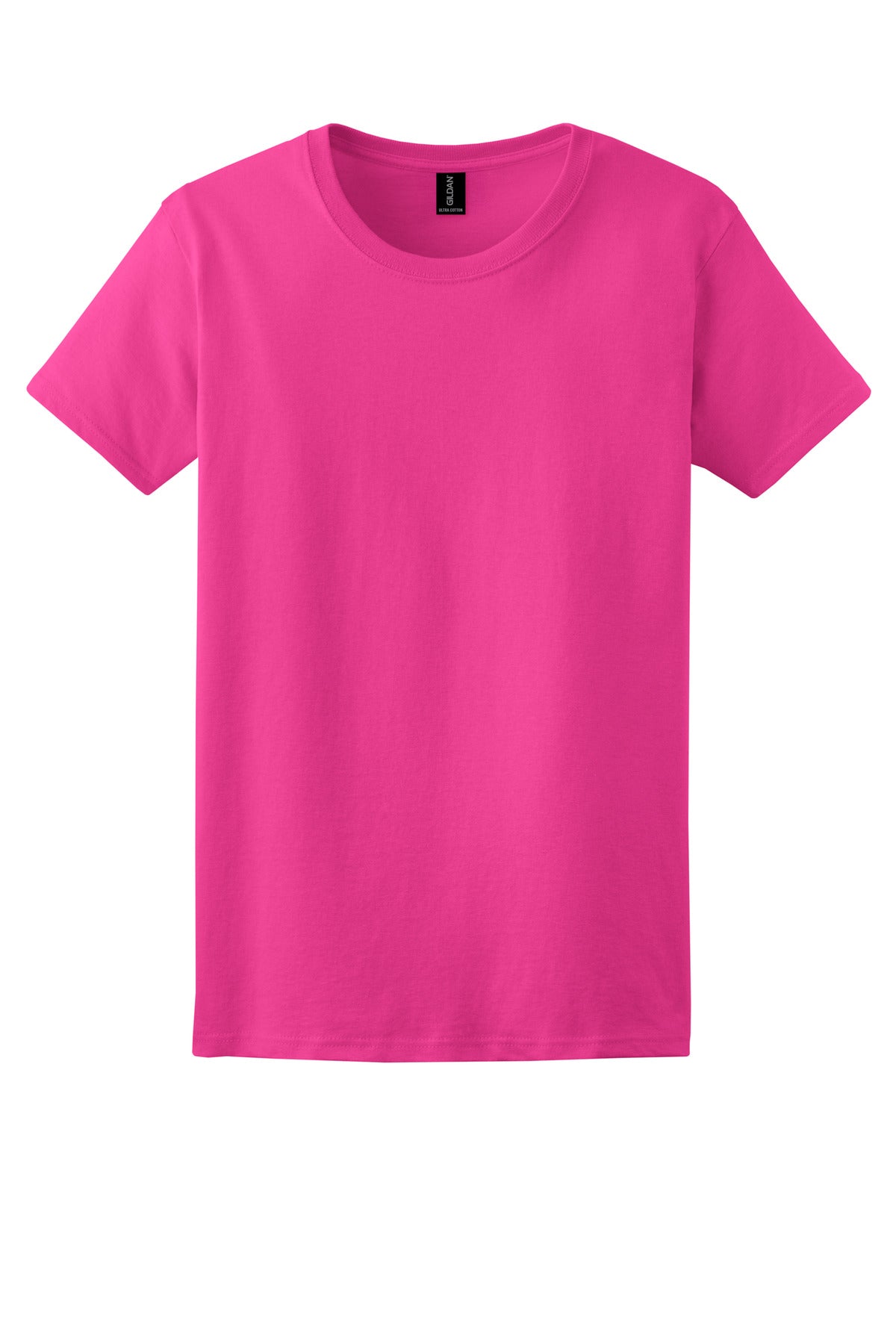 Gildan Women's Ultra Cotton 100% US Cotton T-Shirt. 2000L