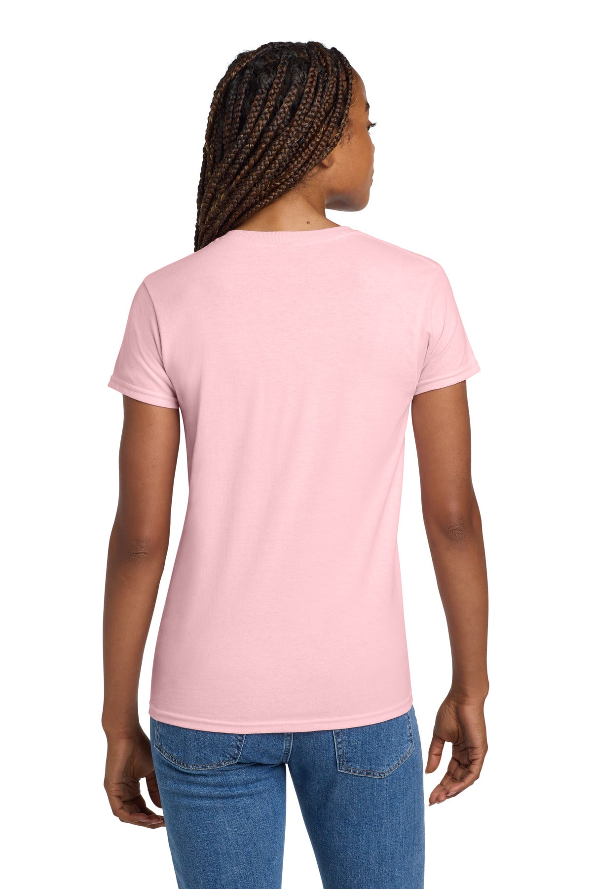 Gildan Women's Ultra Cotton 100% US Cotton T-Shirt. 2000L