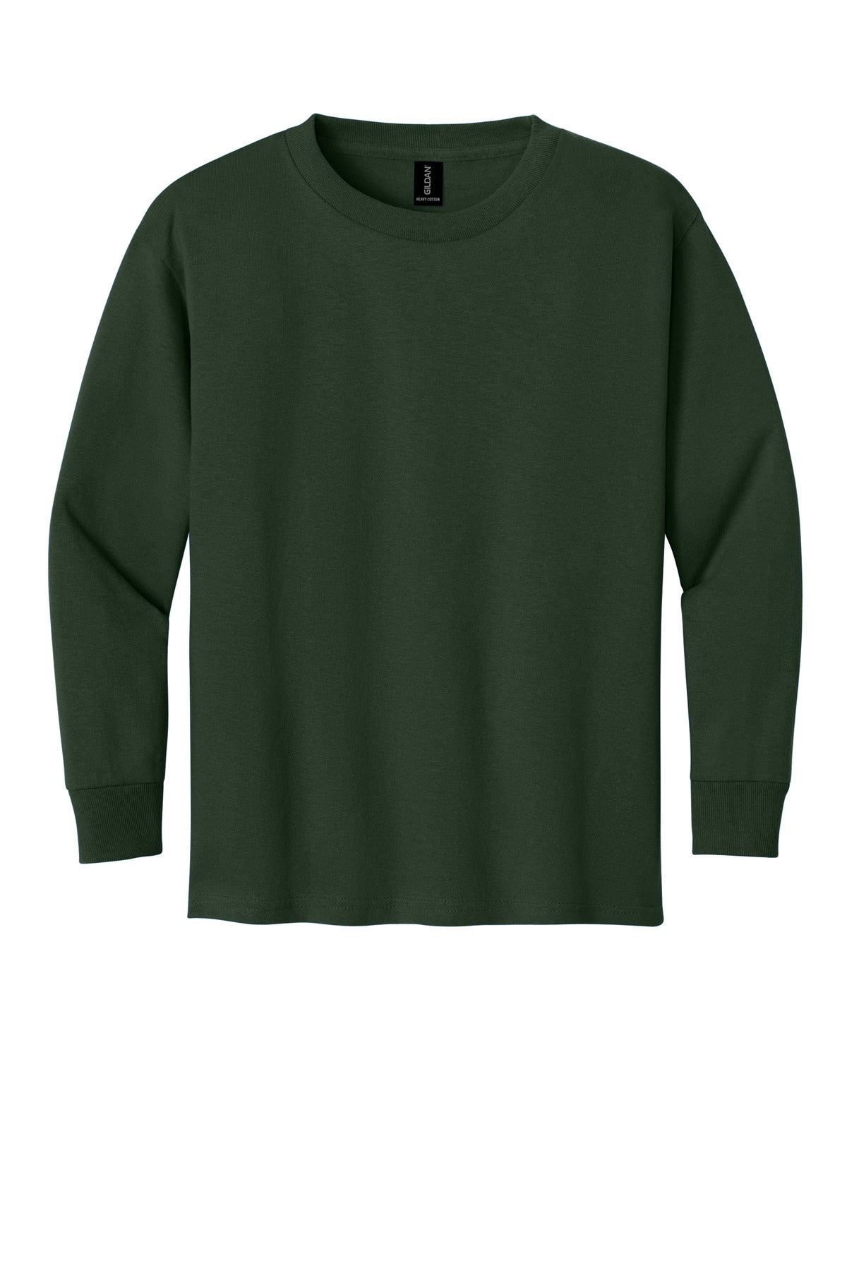 Gildan Youth Heavy Cotton 100% Cotton Long Sleeve T-Shirt. 5400B