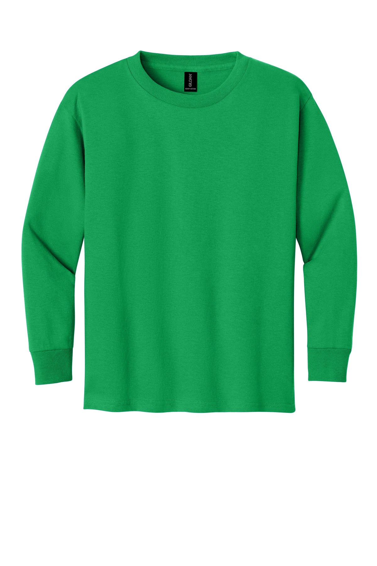 Gildan Youth Heavy Cotton 100% Cotton Long Sleeve T-Shirt. 5400B