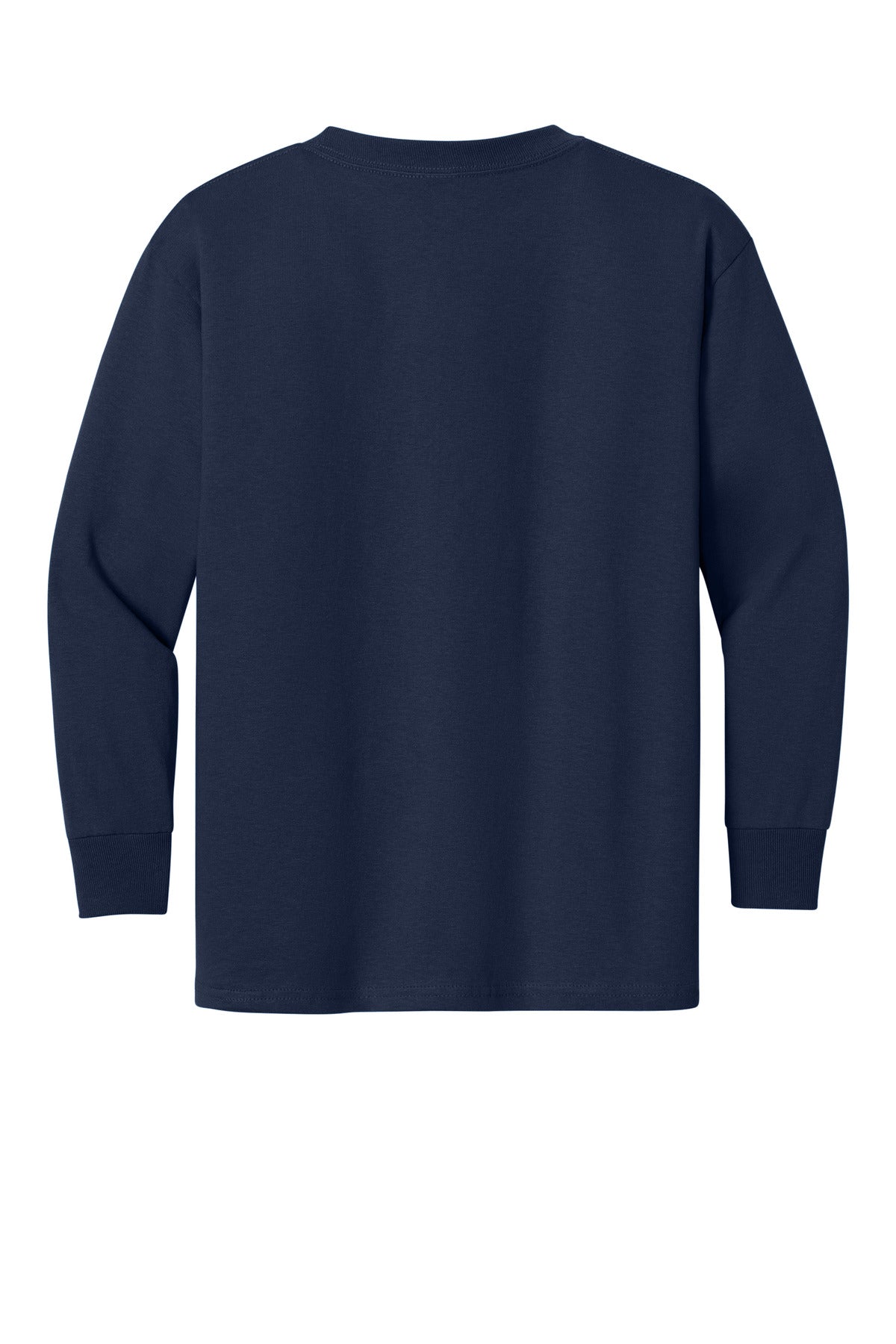 Gildan Youth Heavy Cotton 100% Cotton Long Sleeve T-Shirt. 5400B