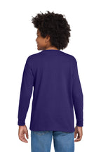 Gildan Youth Heavy Cotton 100% Cotton Long Sleeve T-Shirt. 5400B
