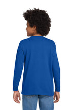 Gildan Youth Heavy Cotton 100% Cotton Long Sleeve T-Shirt. 5400B