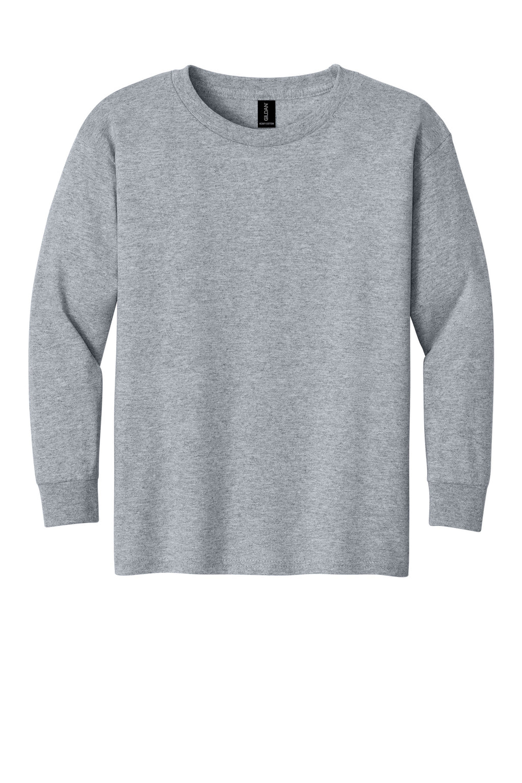 Gildan Youth Heavy Cotton 100% Cotton Long Sleeve T-Shirt. 5400B