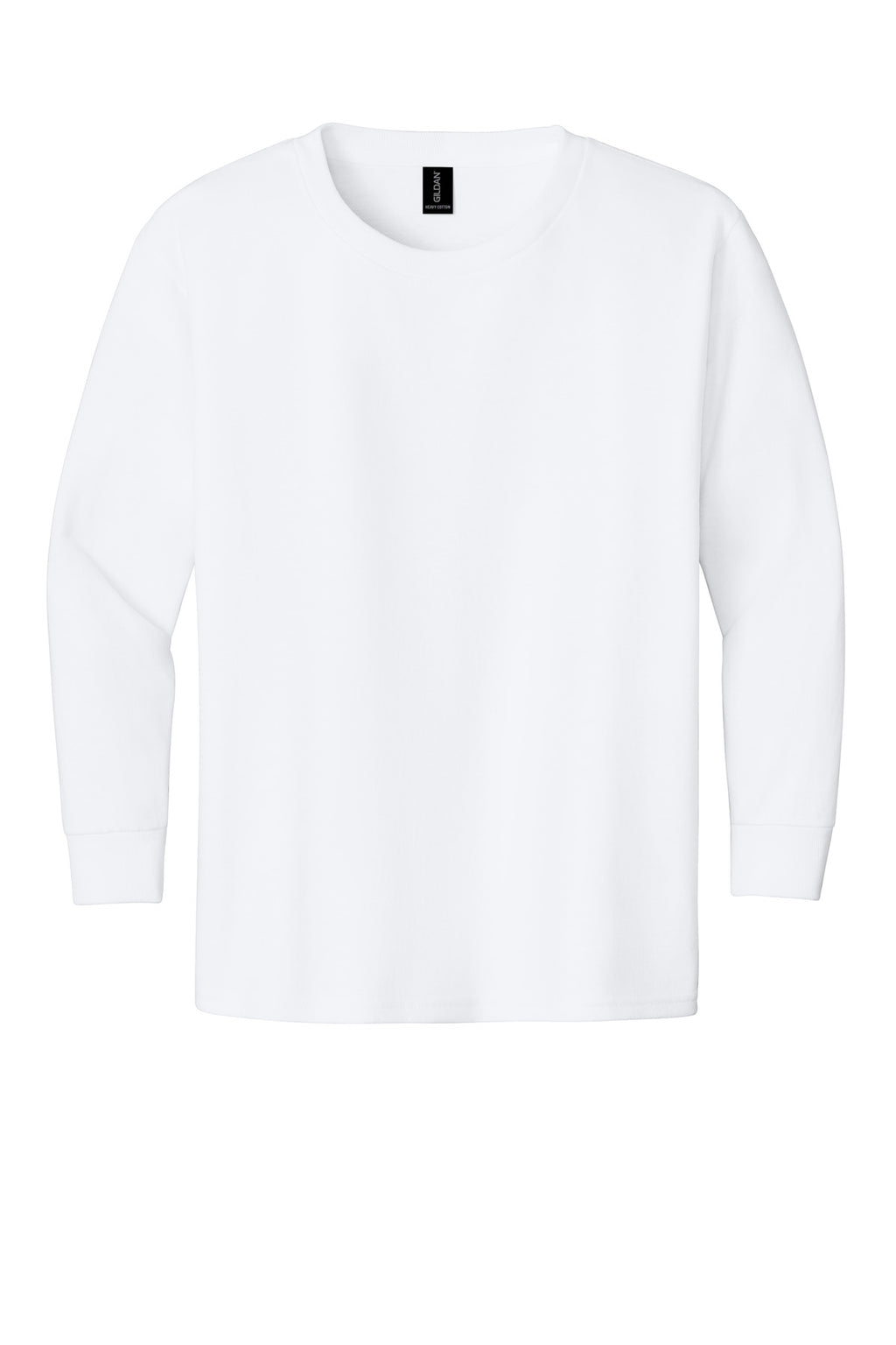 Gildan Youth Heavy Cotton 100% Cotton Long Sleeve T-Shirt. 5400B