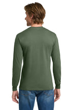 Gildan - Heavy Cotton 100% Cotton Long Sleeve T-Shirt.  5400
