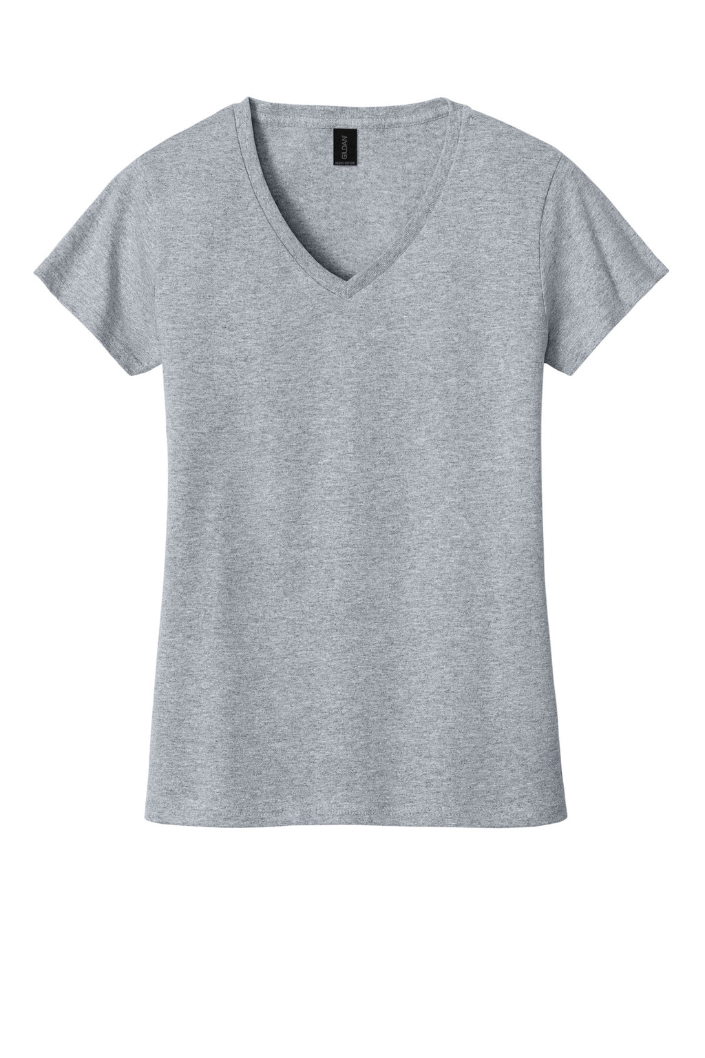 Gildan Women's Heavy Cotton 100% Cotton V-Neck T-Shirt. 5V00L