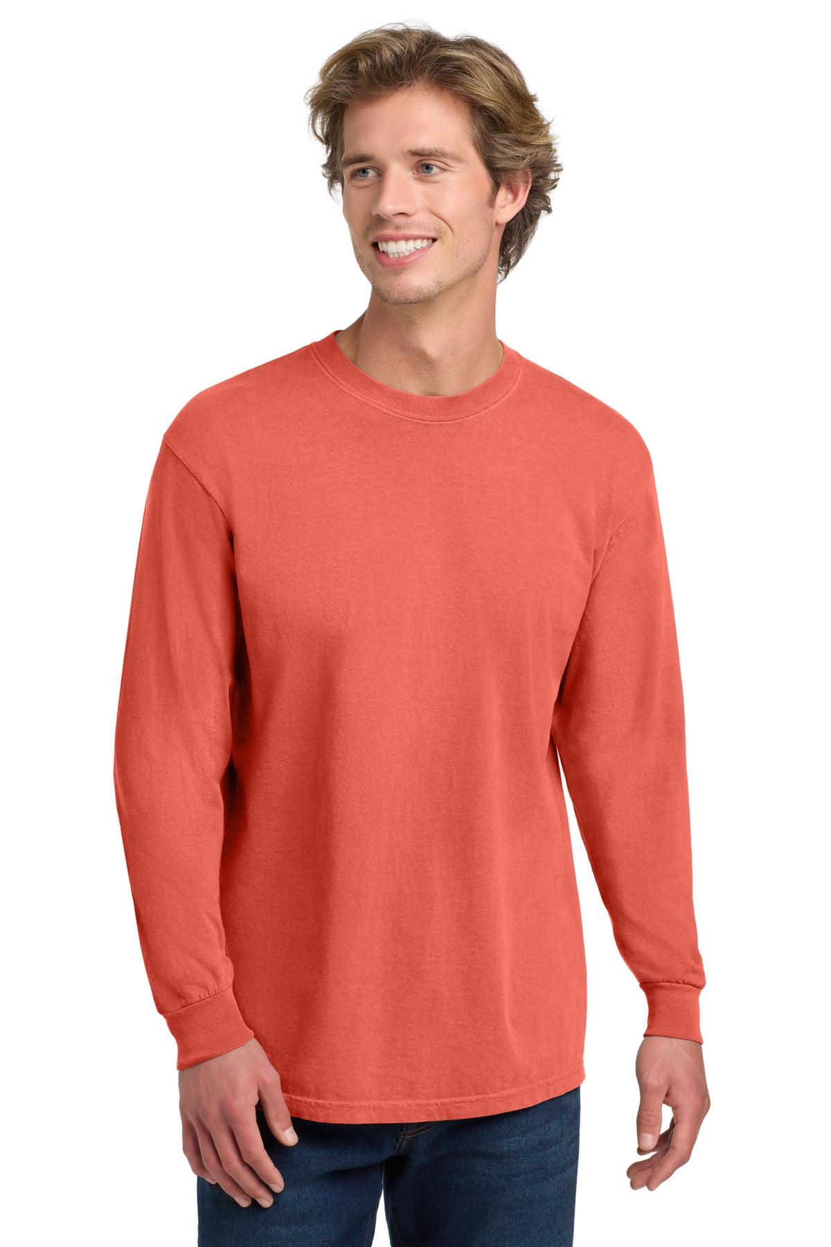 COMFORT COLORS  Heavyweight Ring Spun Long Sleeve Tee. 6014