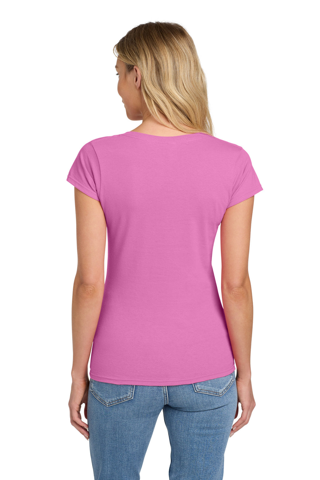 Gildan Softstyle Women's Fit V-Neck T-Shirt. 64V00L