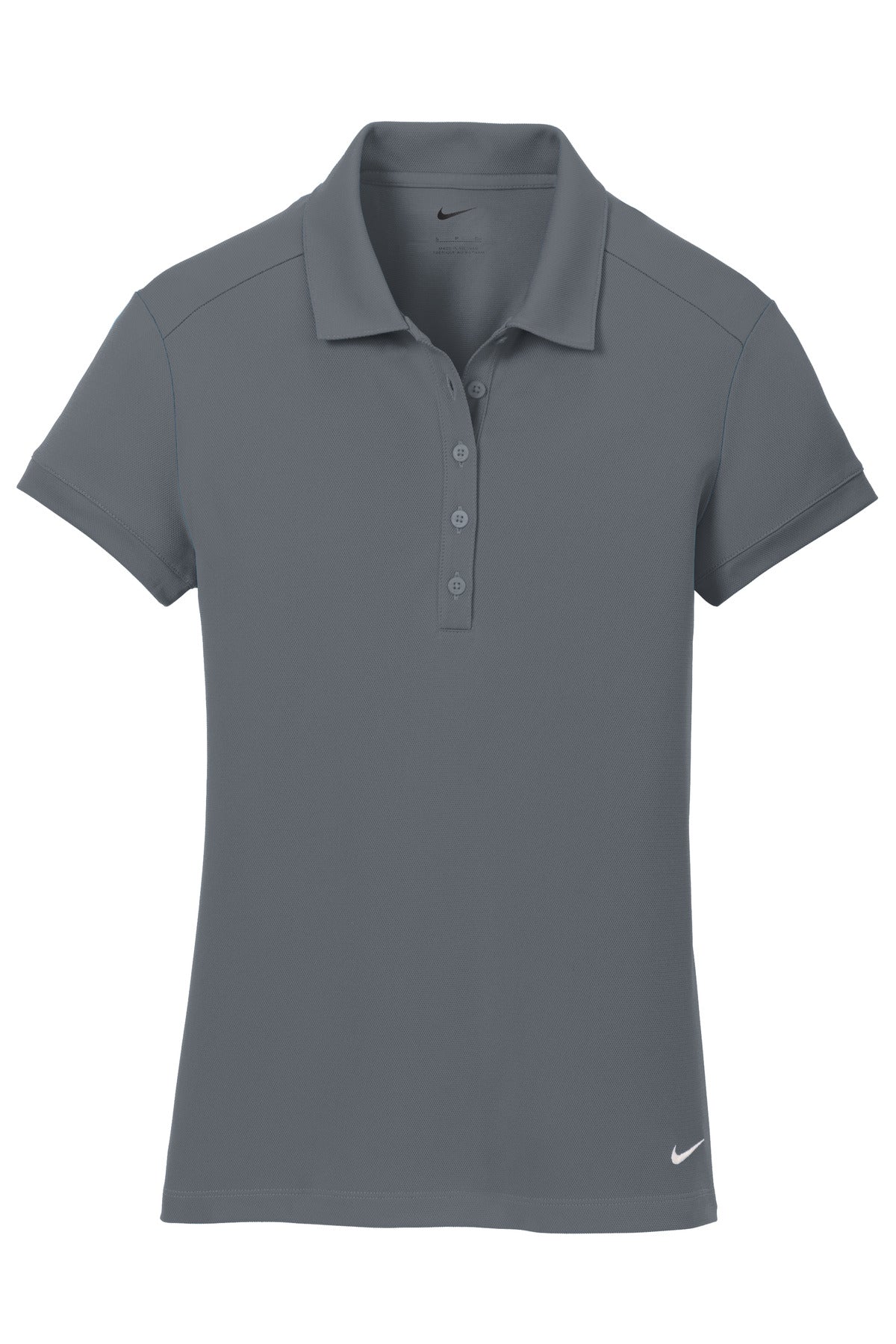 Nike Women's Dri-FIT Solid Icon Pique Modern Fit Polo.  746100