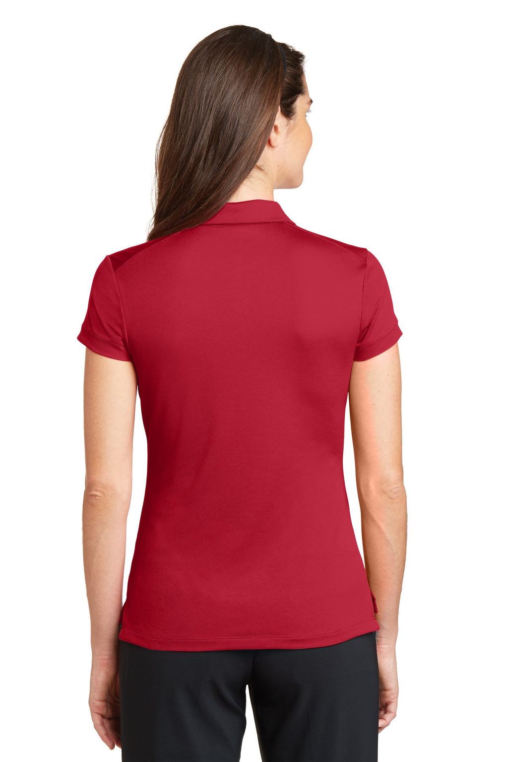 Nike Women's Dri-FIT Solid Icon Pique Modern Fit Polo.  746100