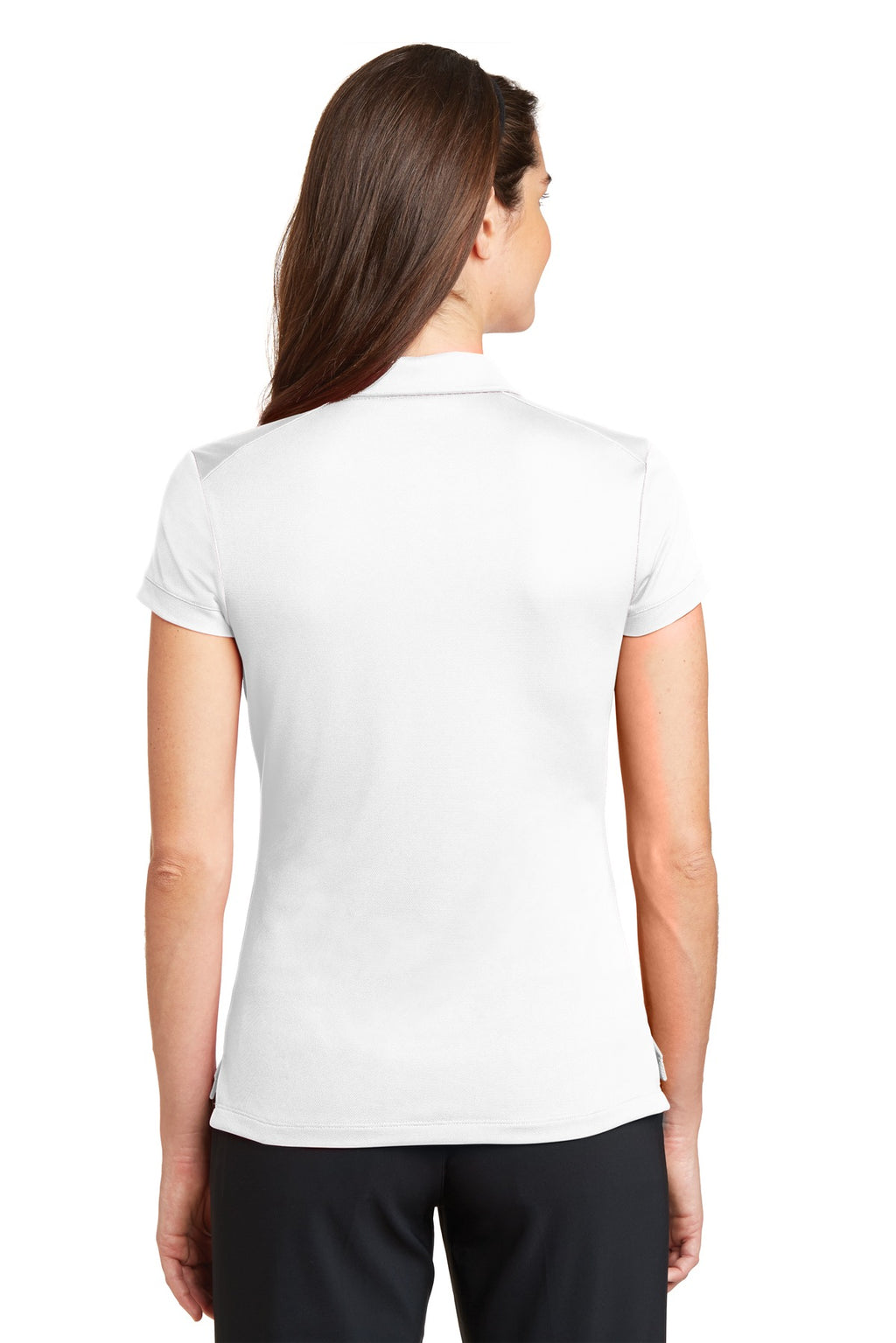 Nike Women's Dri-FIT Solid Icon Pique Modern Fit Polo.  746100