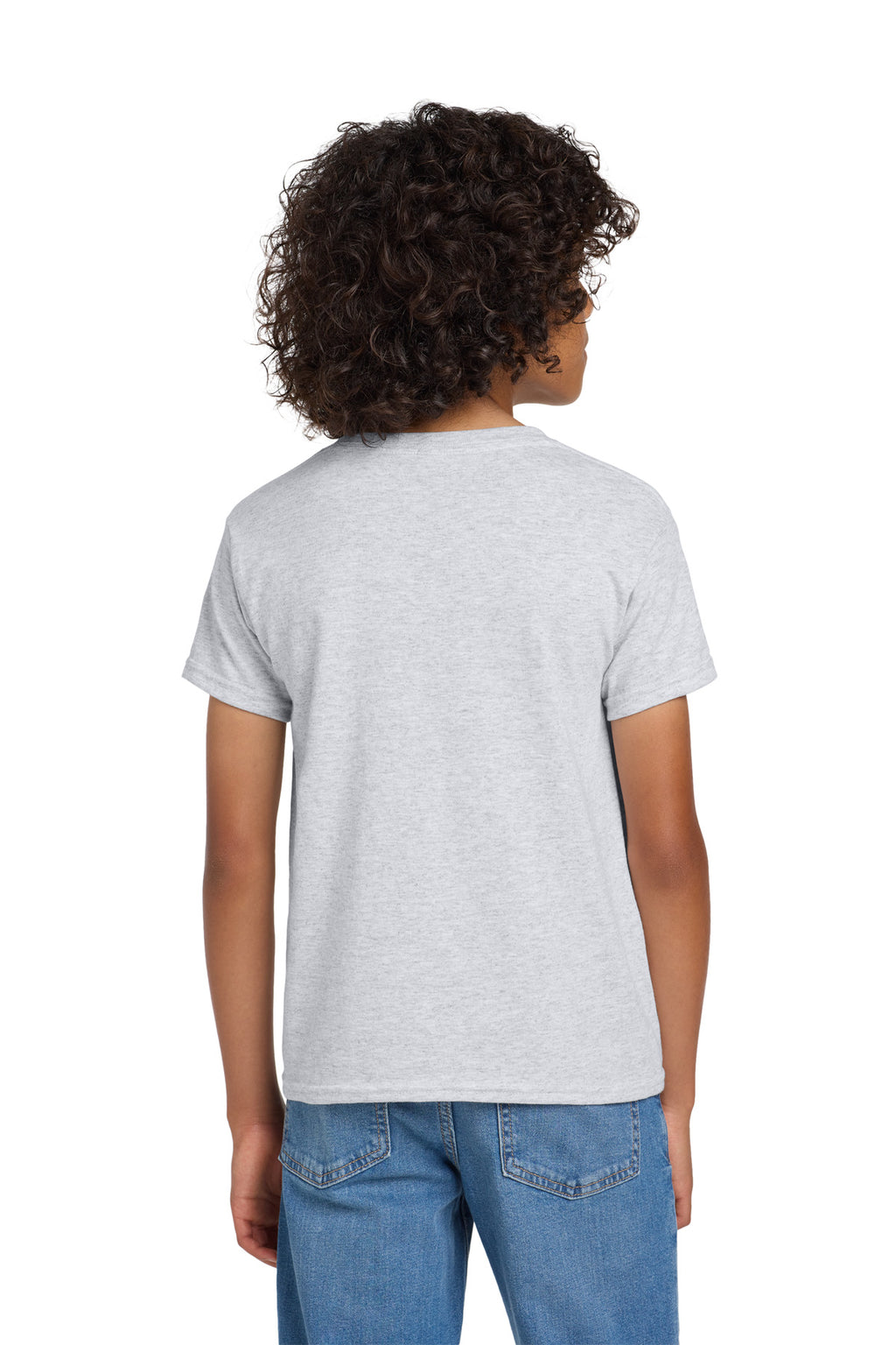 Gildan Youth DryBlend 50 Cotton/50 Poly T-Shirt.  8000B