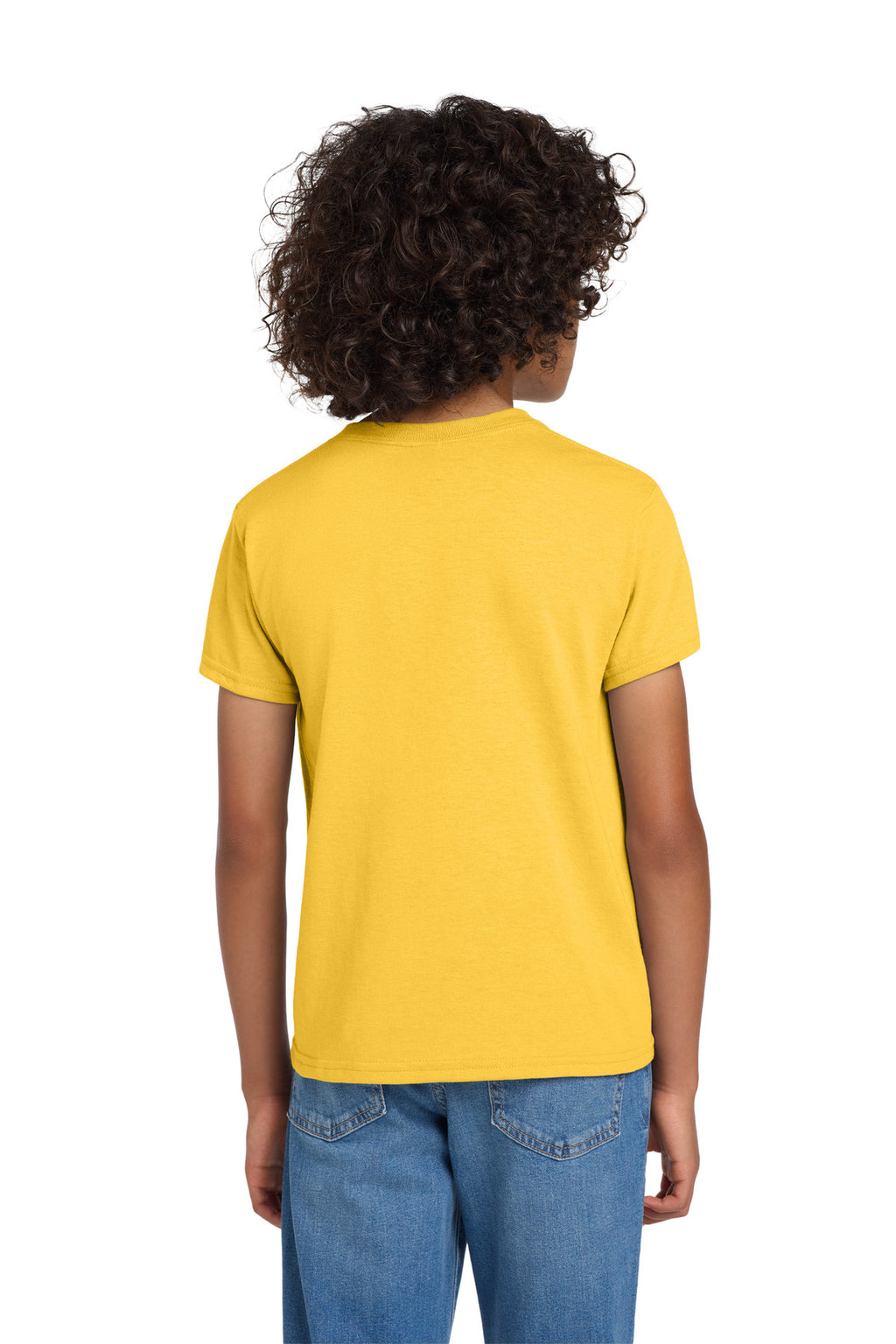 Gildan Youth DryBlend 50 Cotton/50 Poly T-Shirt.  8000B