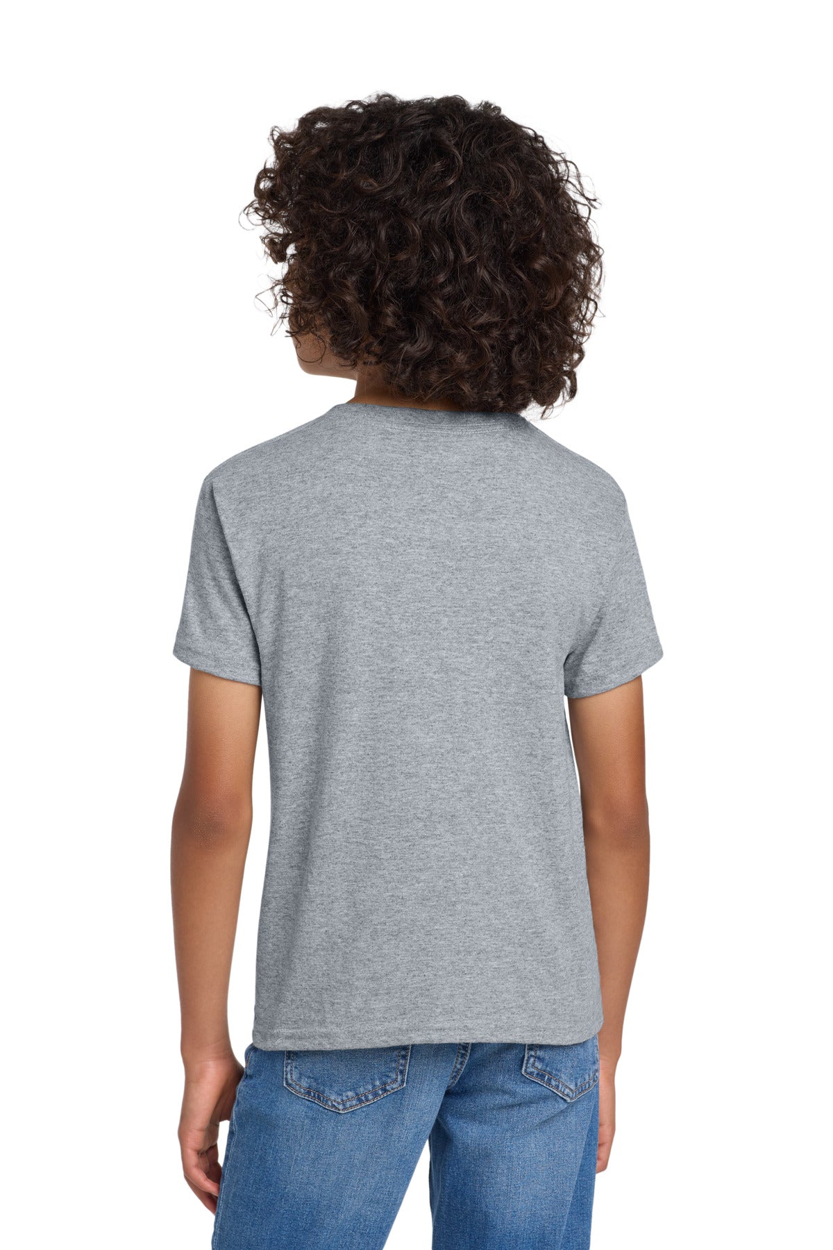 Gildan Youth DryBlend 50 Cotton/50 Poly T-Shirt.  8000B