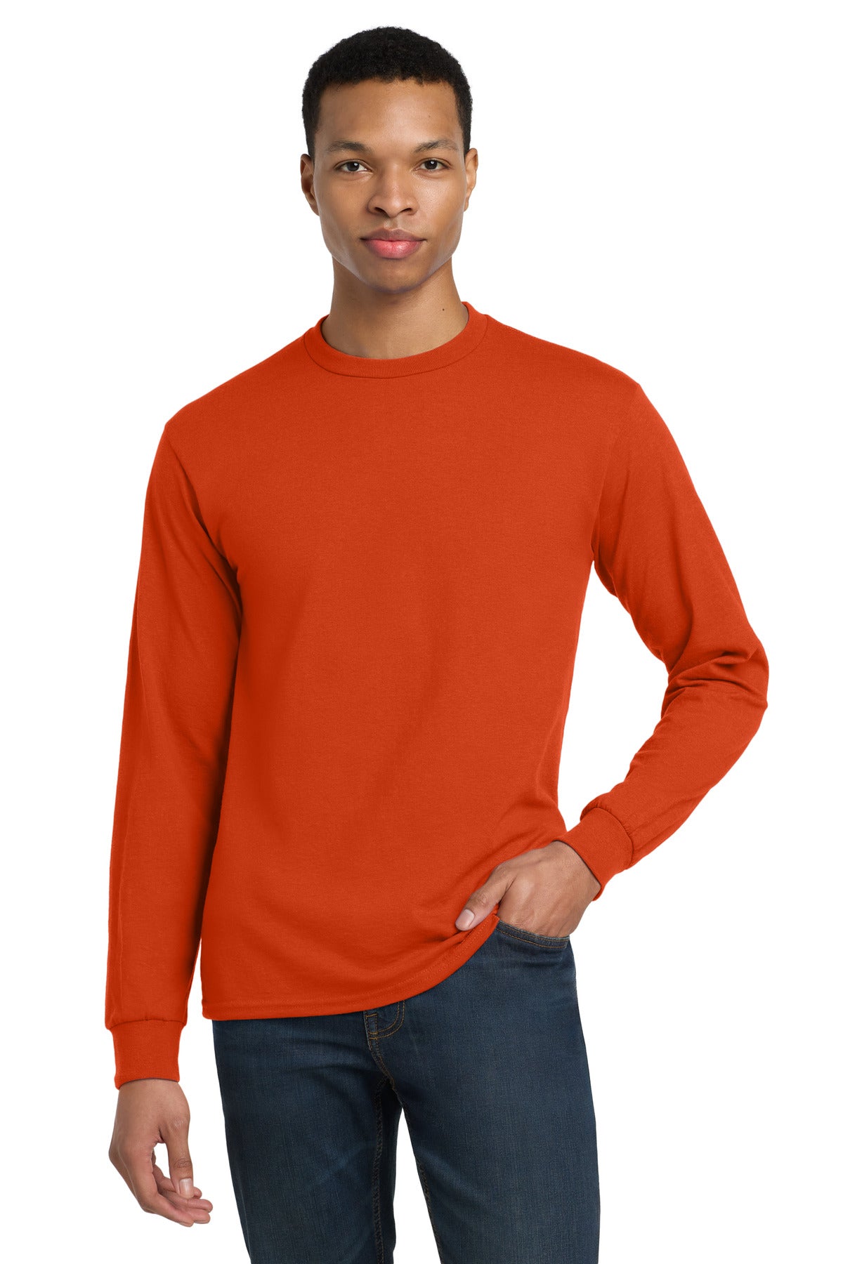 Gildan - DryBlend 50 Cotton/50 Poly Long Sleeve T-Shirt. 8400