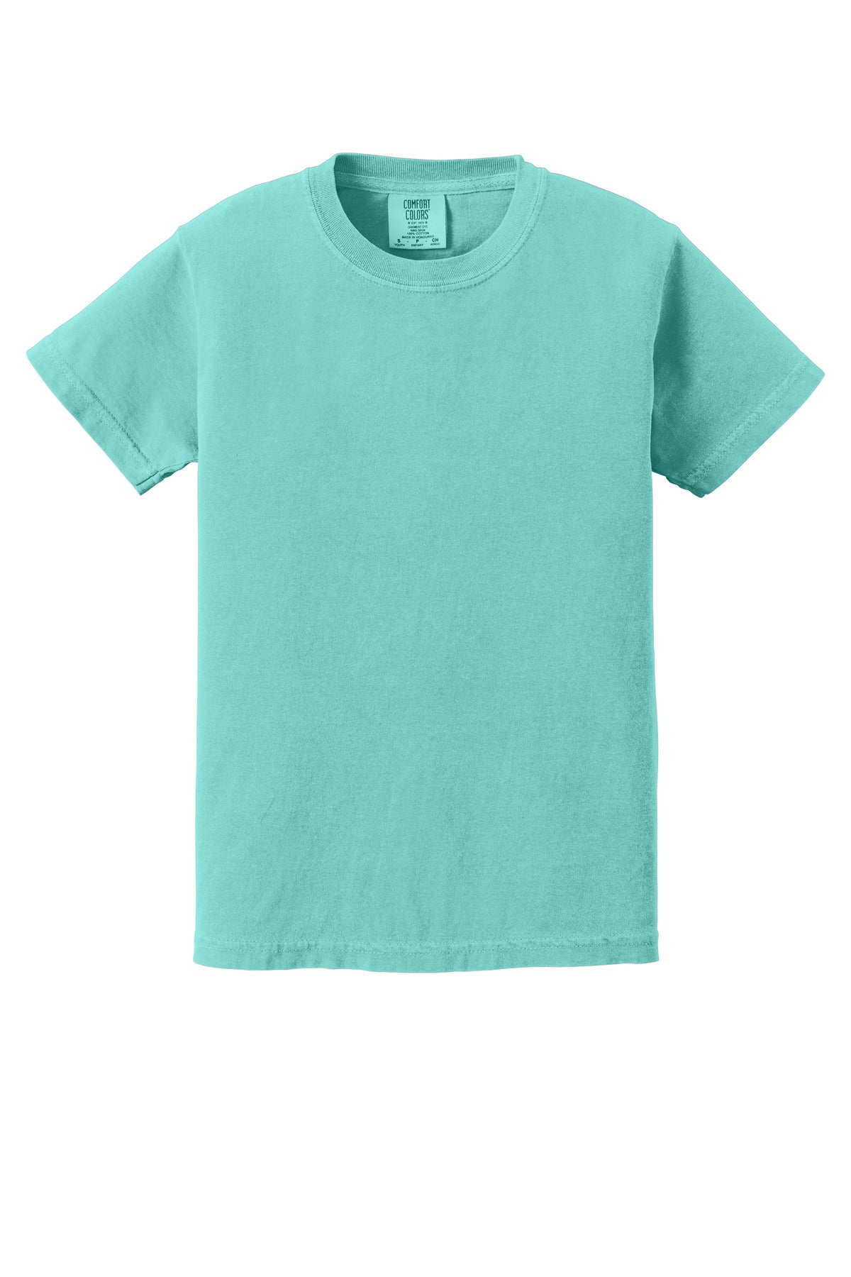 COMFORT COLORS  Youth Heavyweight Ring Spun Tee. 9018