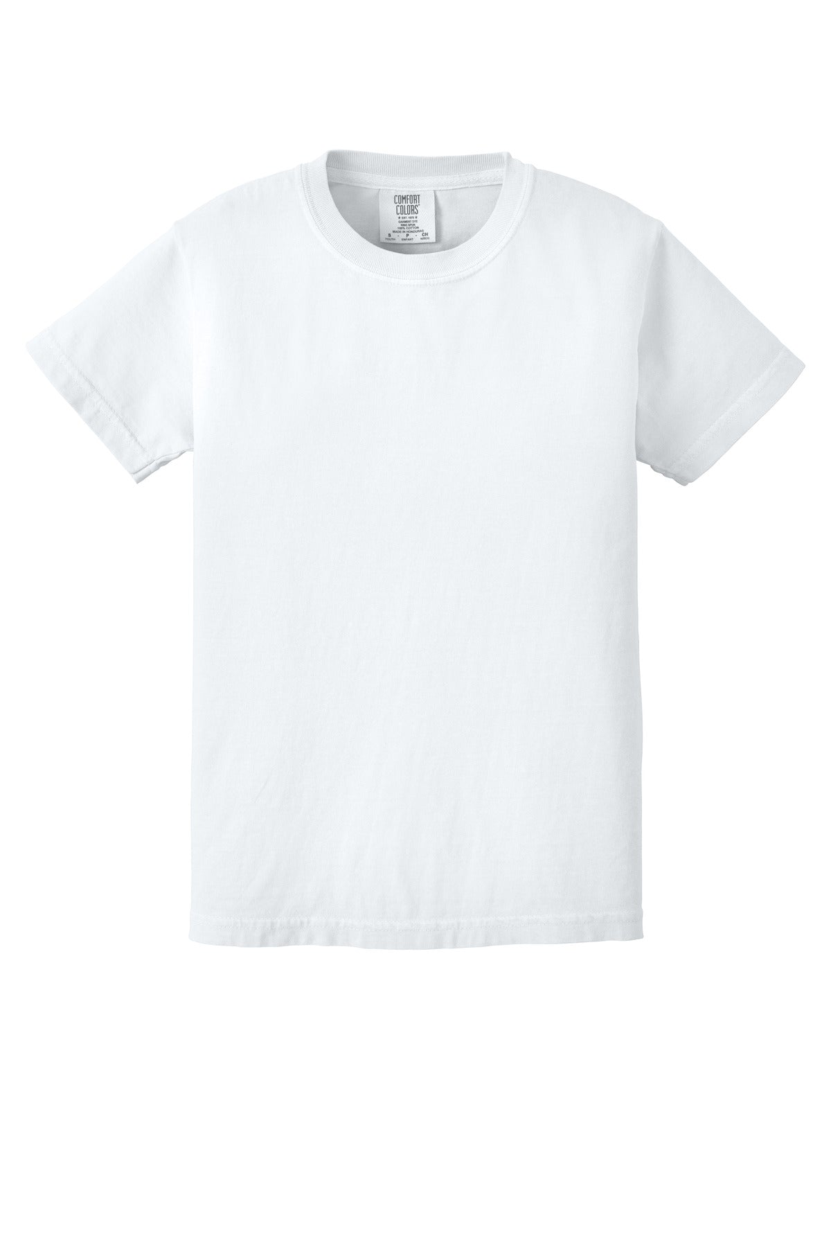 COMFORT COLORS  Youth Heavyweight Ring Spun Tee. 9018