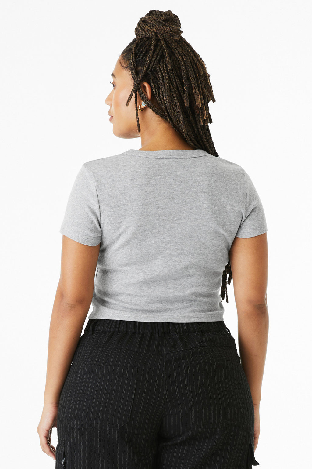 BELLA+CANVAS Women's Micro Rib Baby Tee BC1010