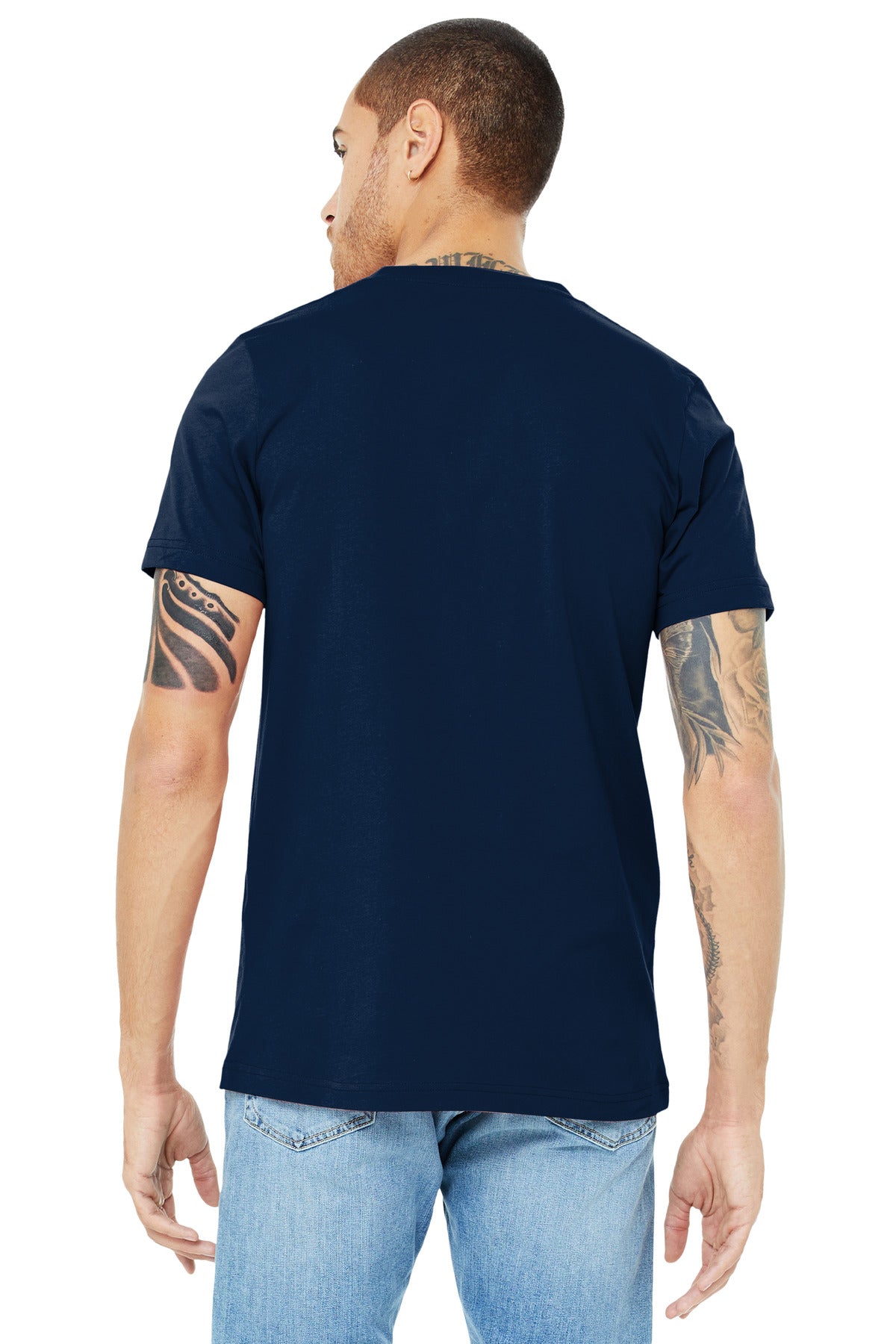 BELLA+CANVAS  Unisex Jersey Short Sleeve V-Neck Tee. BC3005