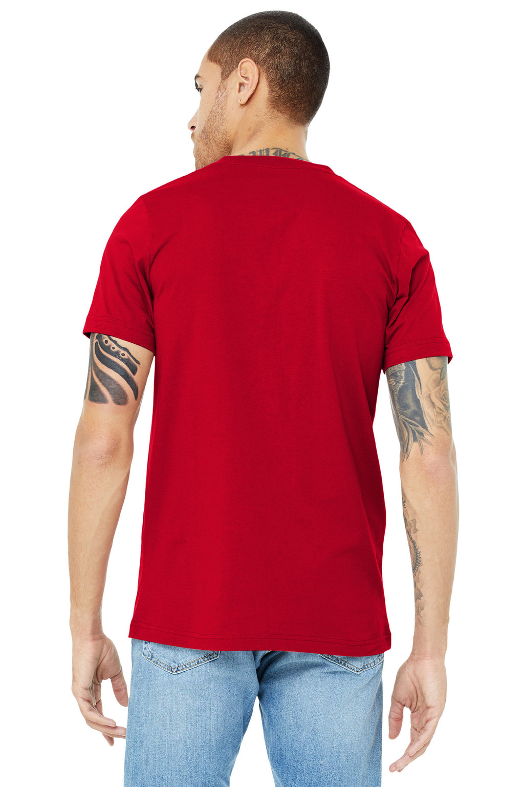 BELLA+CANVAS  Unisex Jersey Short Sleeve V-Neck Tee. BC3005