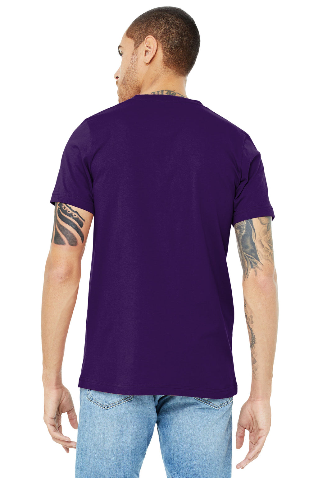BELLA+CANVAS  Unisex Jersey Short Sleeve V-Neck Tee. BC3005