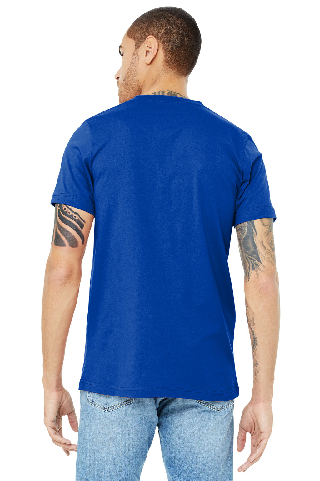 BELLA+CANVAS  Unisex Jersey Short Sleeve V-Neck Tee. BC3005