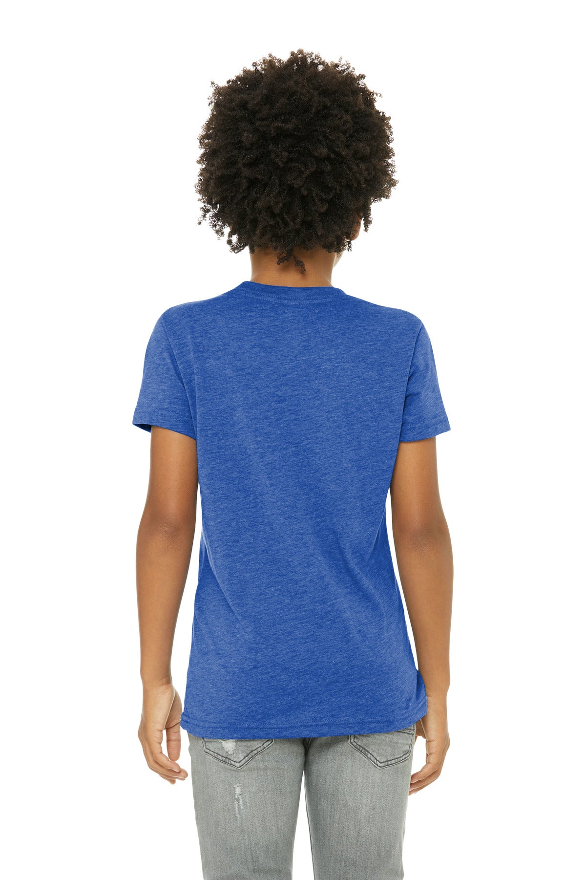 BELLA+CANVAS  Youth Triblend Short Sleeve Tee. BC3413Y