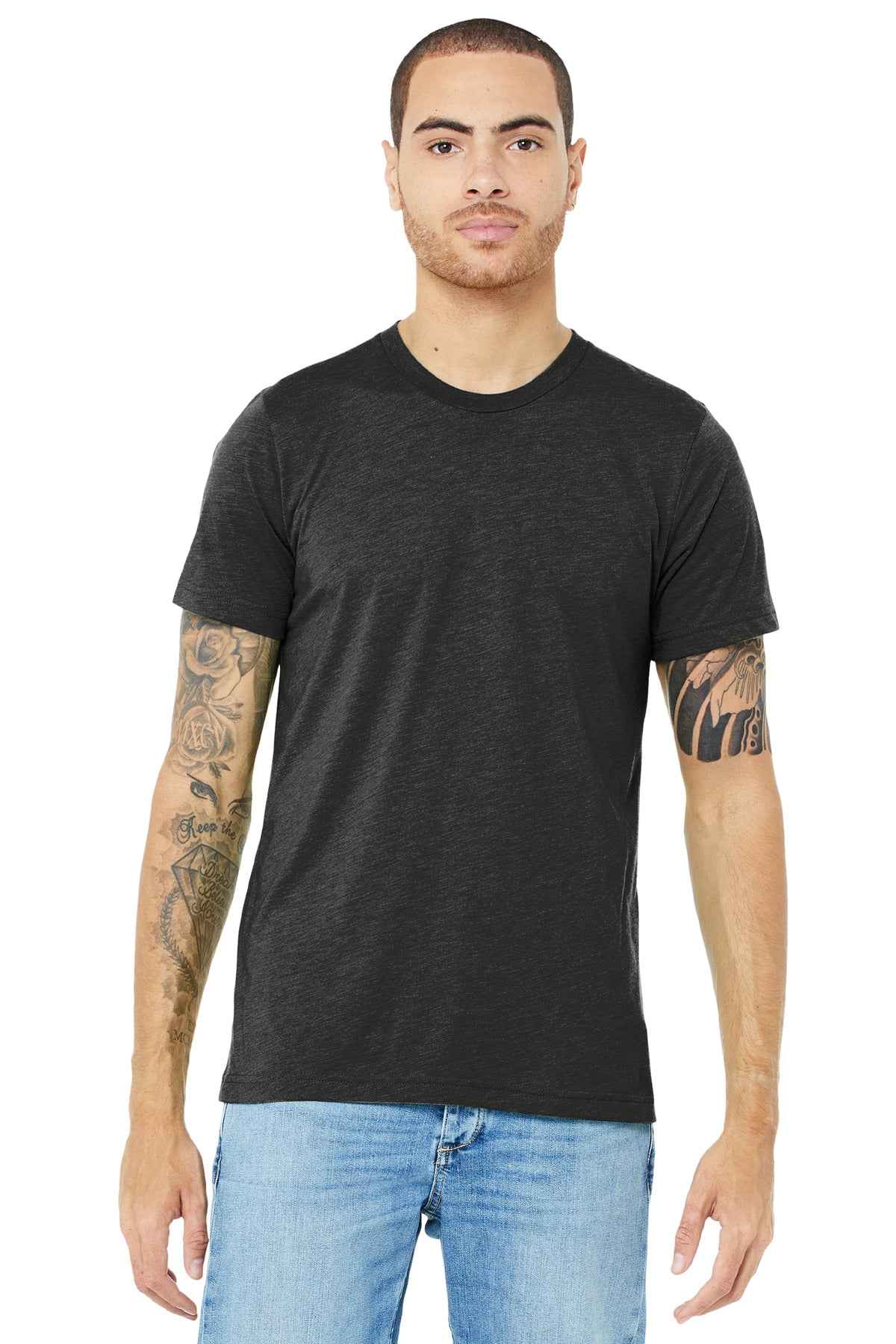 BELLA+CANVAS  Unisex Triblend Short Sleeve Tee. BC3413
