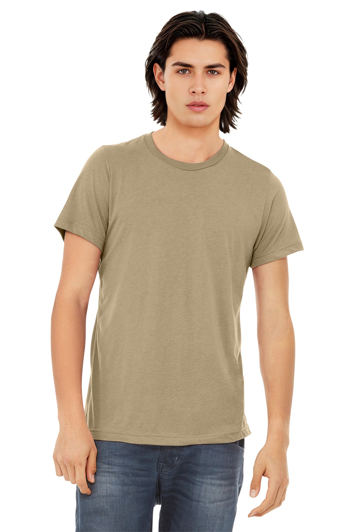 BELLA+CANVAS  Unisex Triblend Short Sleeve Tee. BC3413