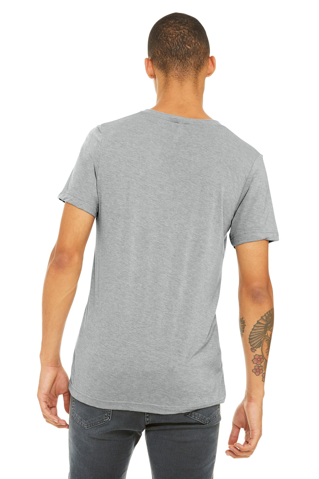 BELLA+CANVAS  Unisex Triblend Short Sleeve V-Neck Te. BC3415