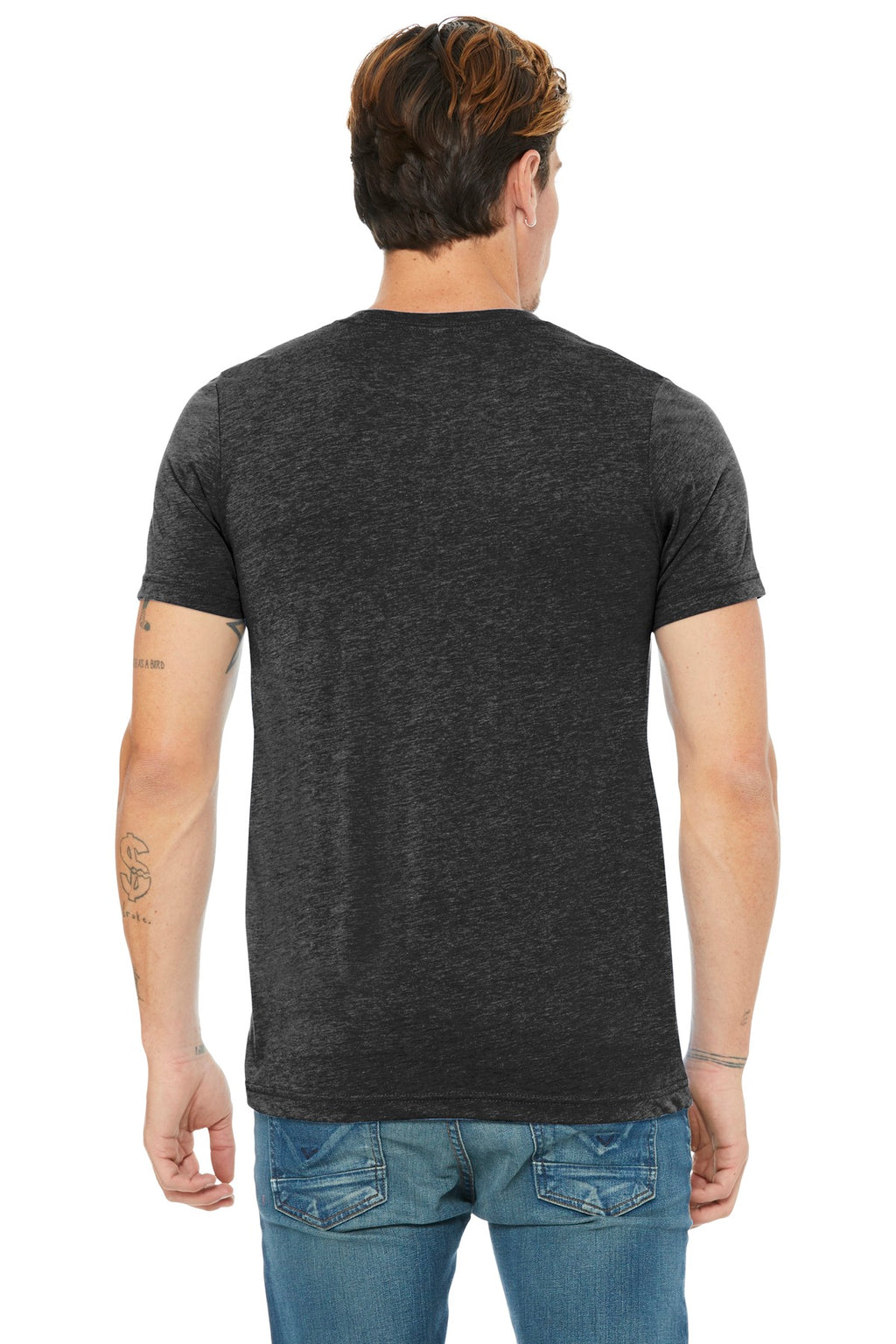 BELLA+CANVAS  Unisex Triblend Short Sleeve V-Neck Te. BC3415