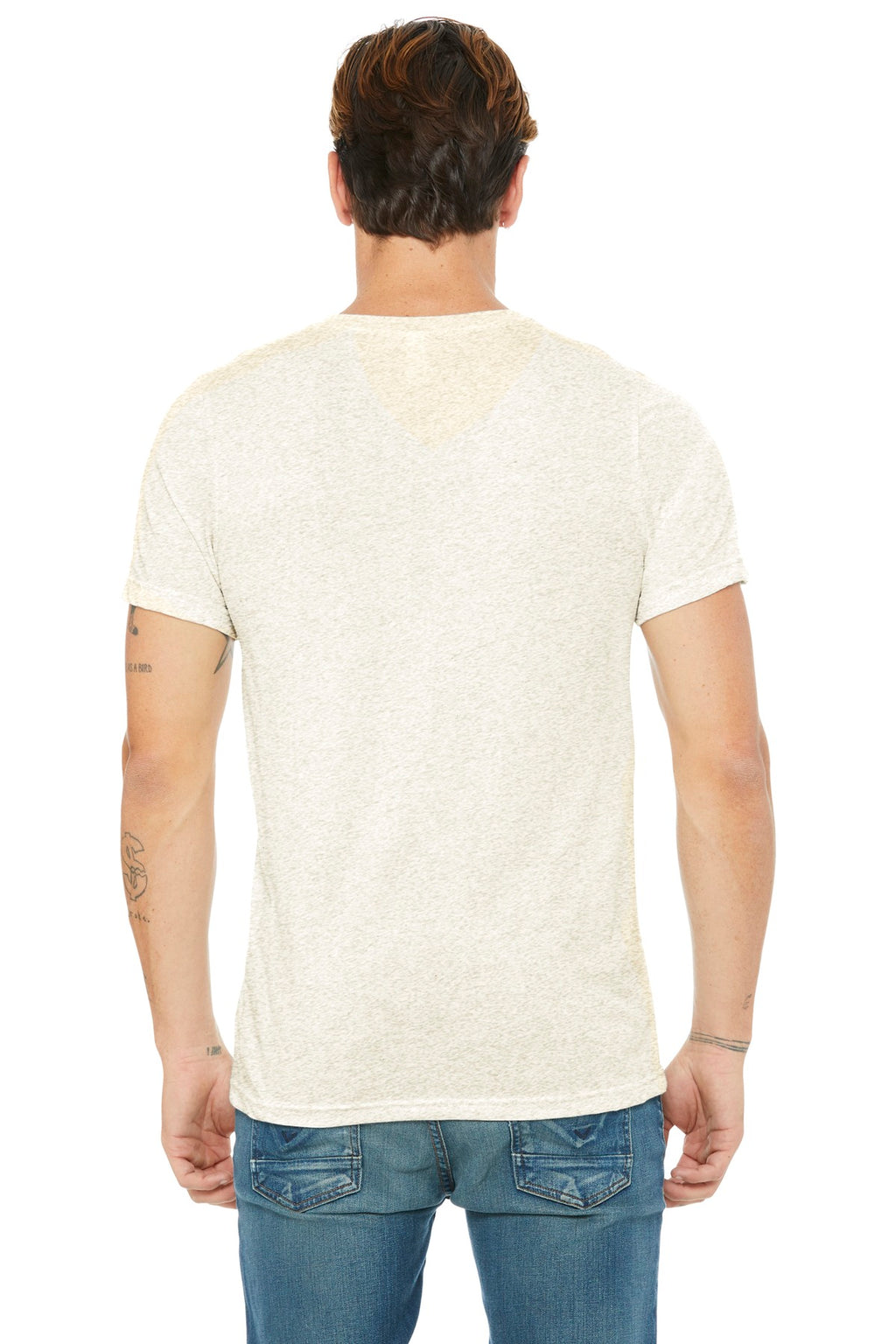 BELLA+CANVAS  Unisex Triblend Short Sleeve V-Neck Te. BC3415