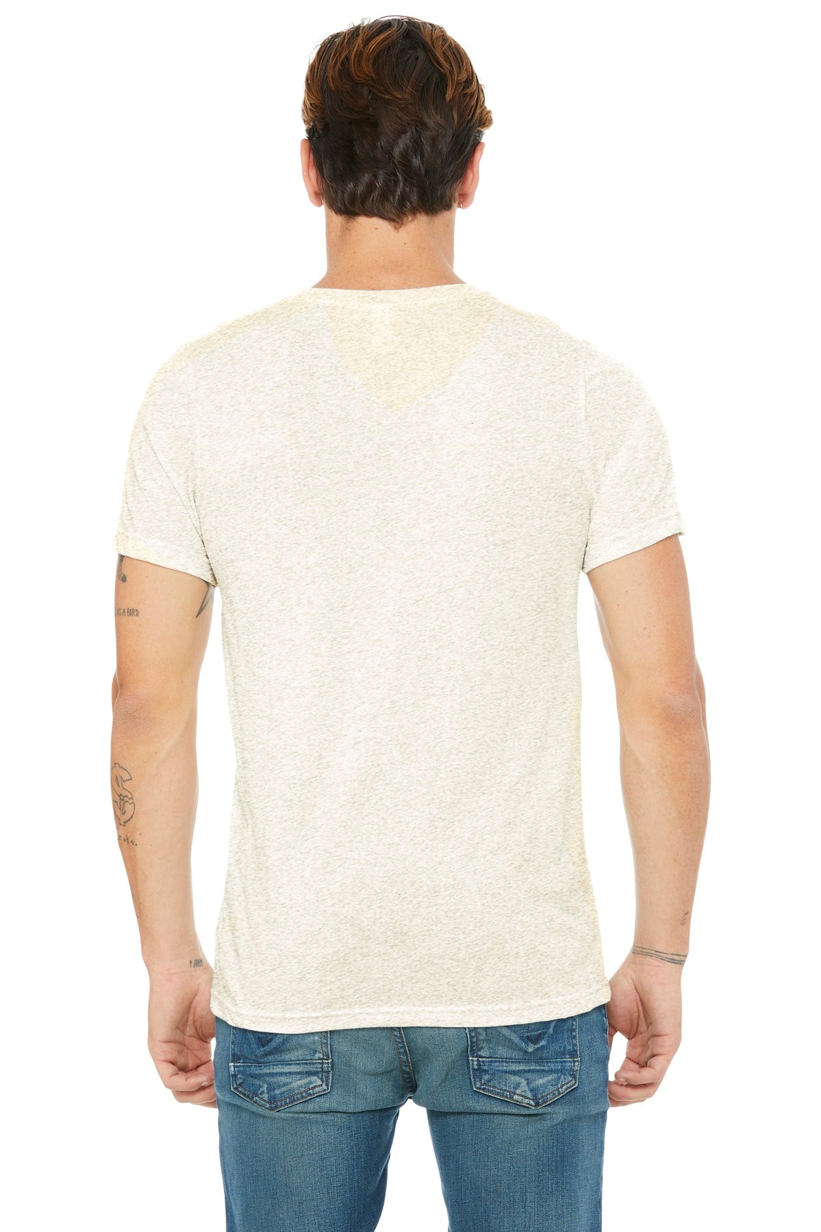 BELLA+CANVAS  Unisex Triblend Short Sleeve V-Neck Te. BC3415
