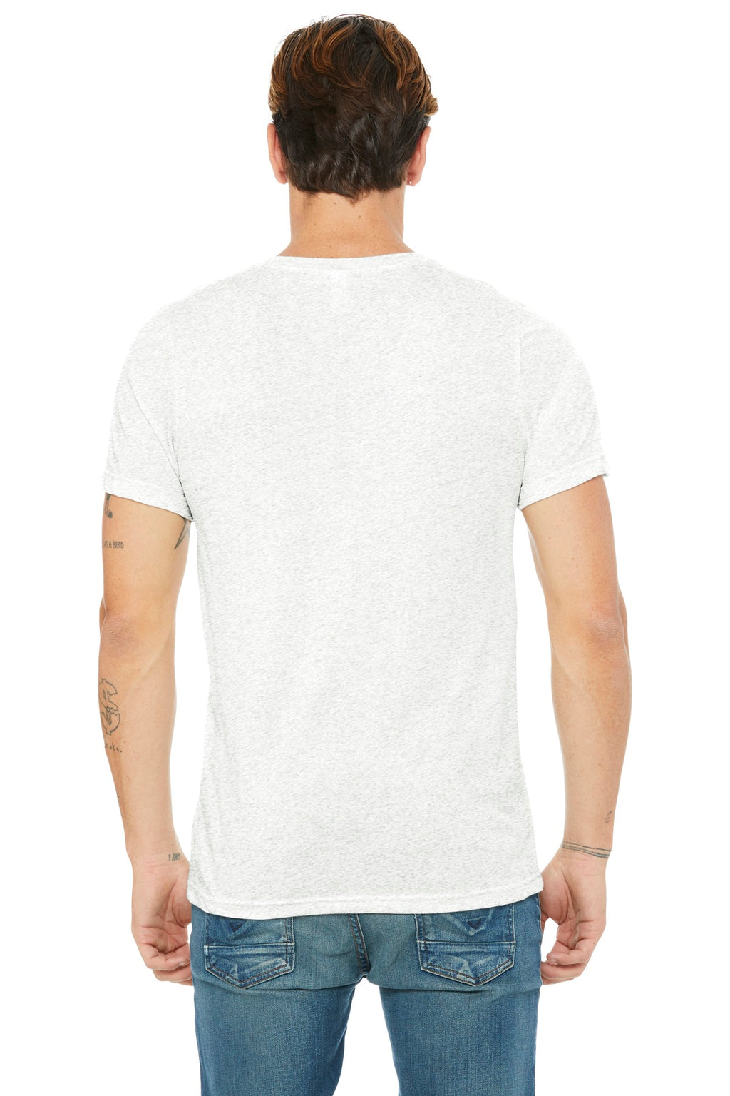BELLA+CANVAS  Unisex Triblend Short Sleeve V-Neck Te. BC3415