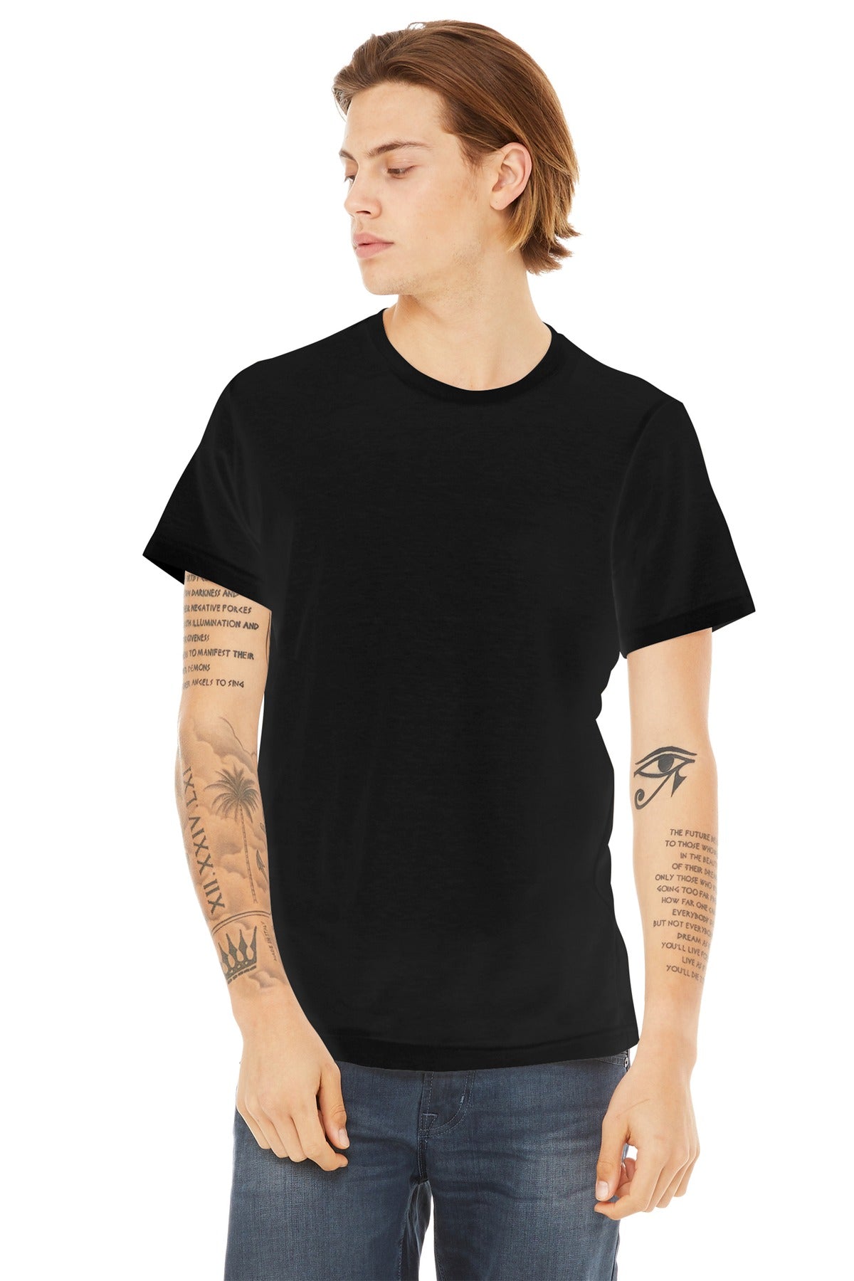 BELLA+CANVAS  Unisex Poly-Cotton Short Sleeve Tee. BC3650