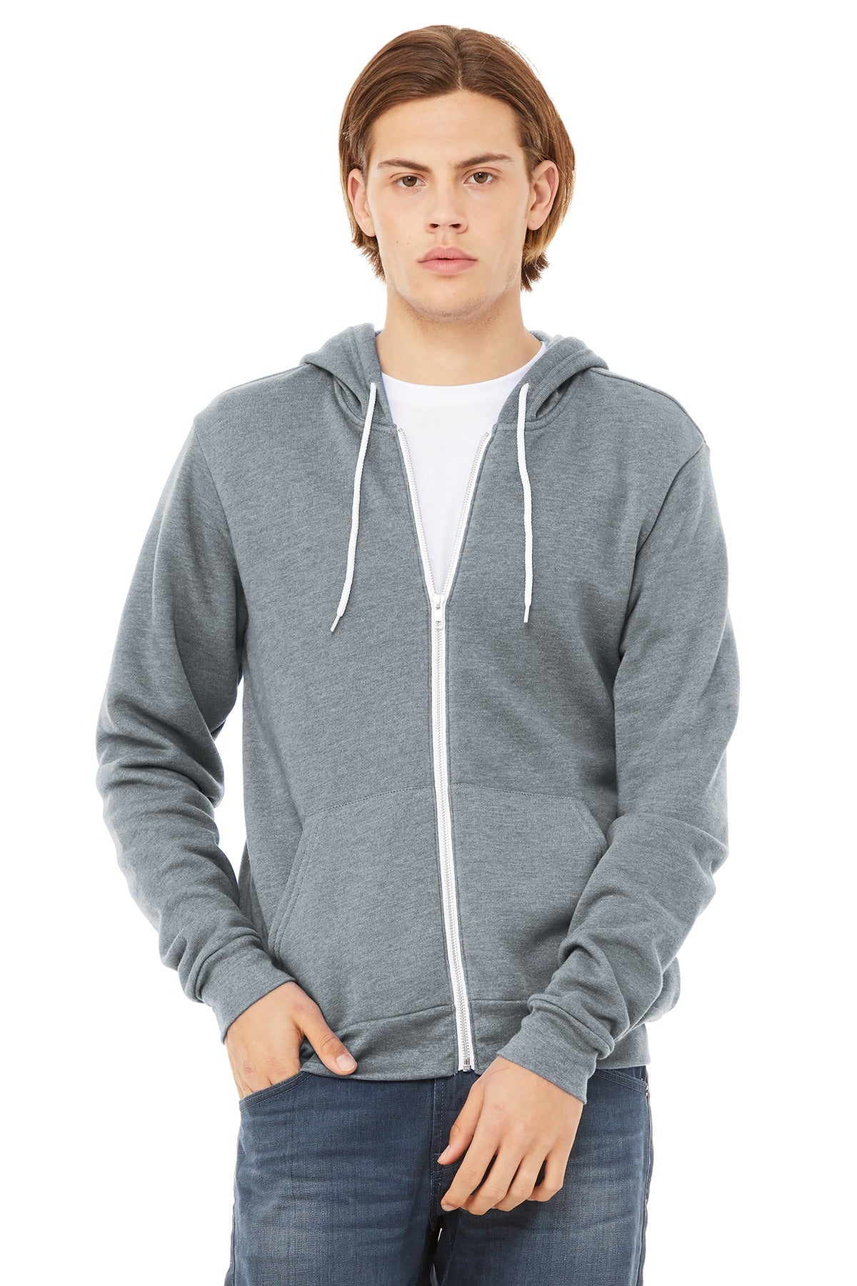 BELLA+CANVAS  Unisex Sponge Fleece Full-Zip Hoodie. BC3739