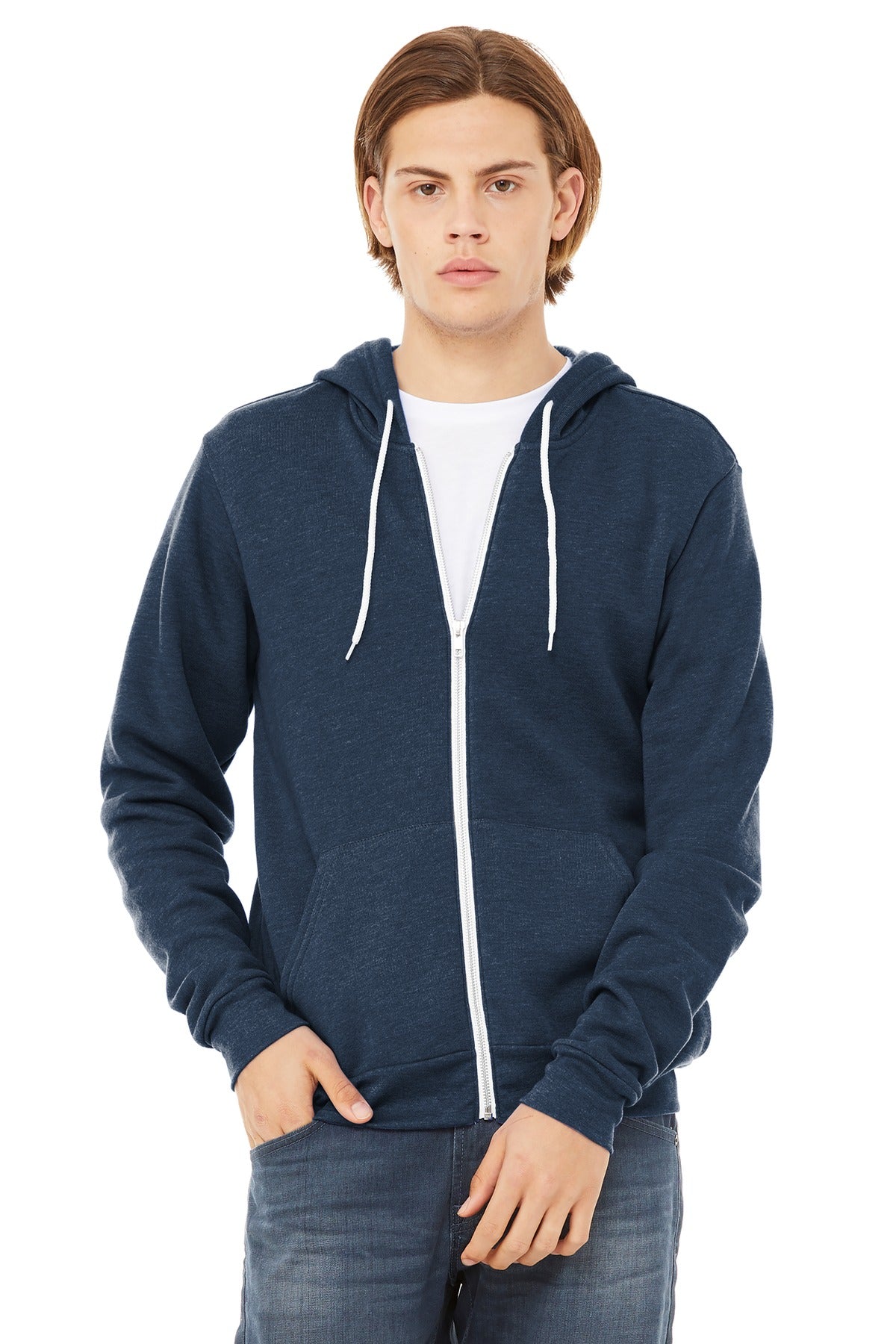 BELLA+CANVAS  Unisex Sponge Fleece Full-Zip Hoodie. BC3739