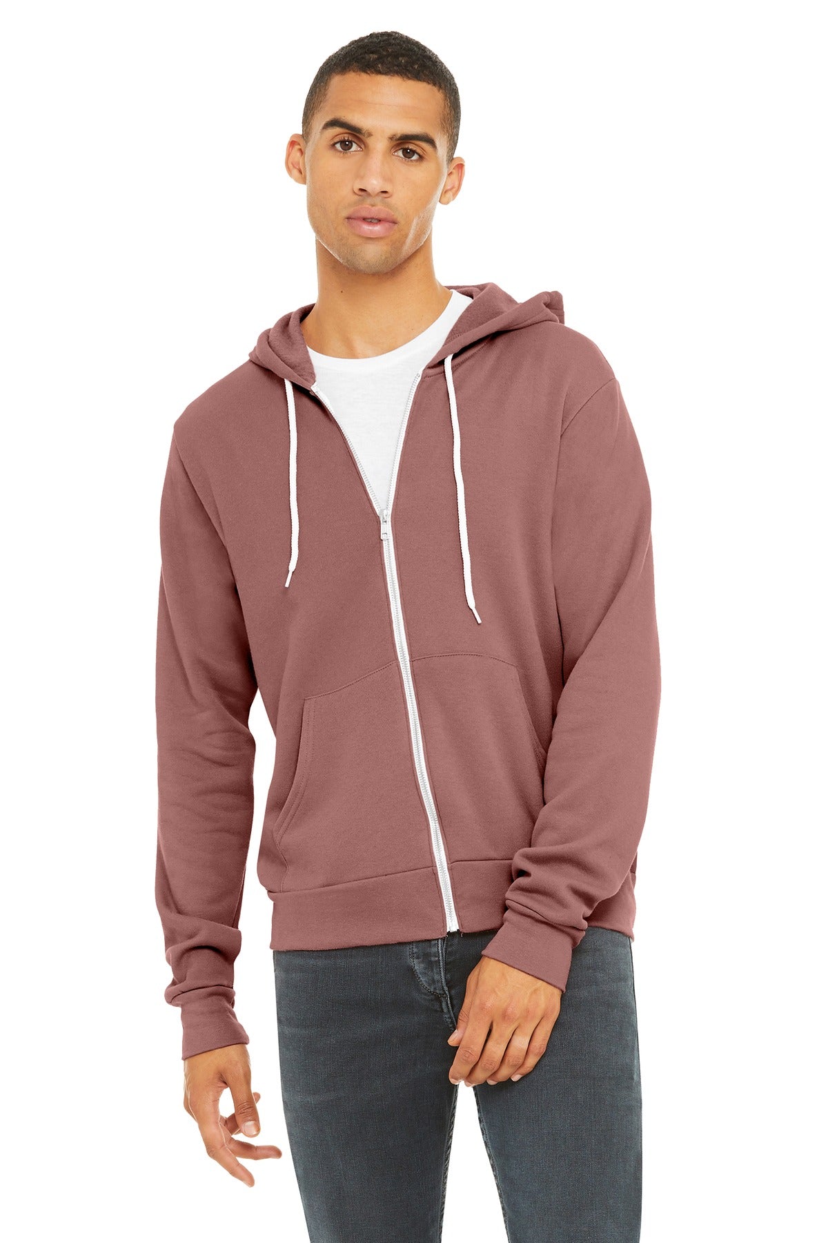 BELLA+CANVAS  Unisex Sponge Fleece Full-Zip Hoodie. BC3739