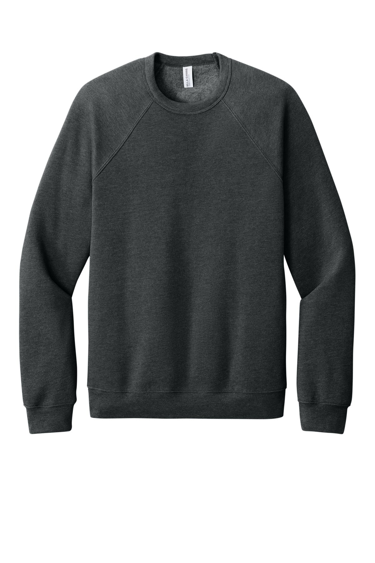 BELLA+CANVAS  Unisex Sponge Fleece Raglan Sweatshirt. BC3901