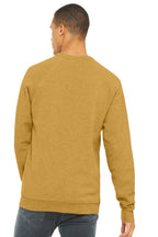 BELLA+CANVAS  Unisex Sponge Fleece Raglan Sweatshirt. BC3901