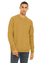 BELLA+CANVAS  Unisex Sponge Fleece Raglan Sweatshirt. BC3901