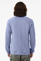 BELLA+CANVAS  Unisex Sponge Fleece Raglan Sweatshirt. BC3901