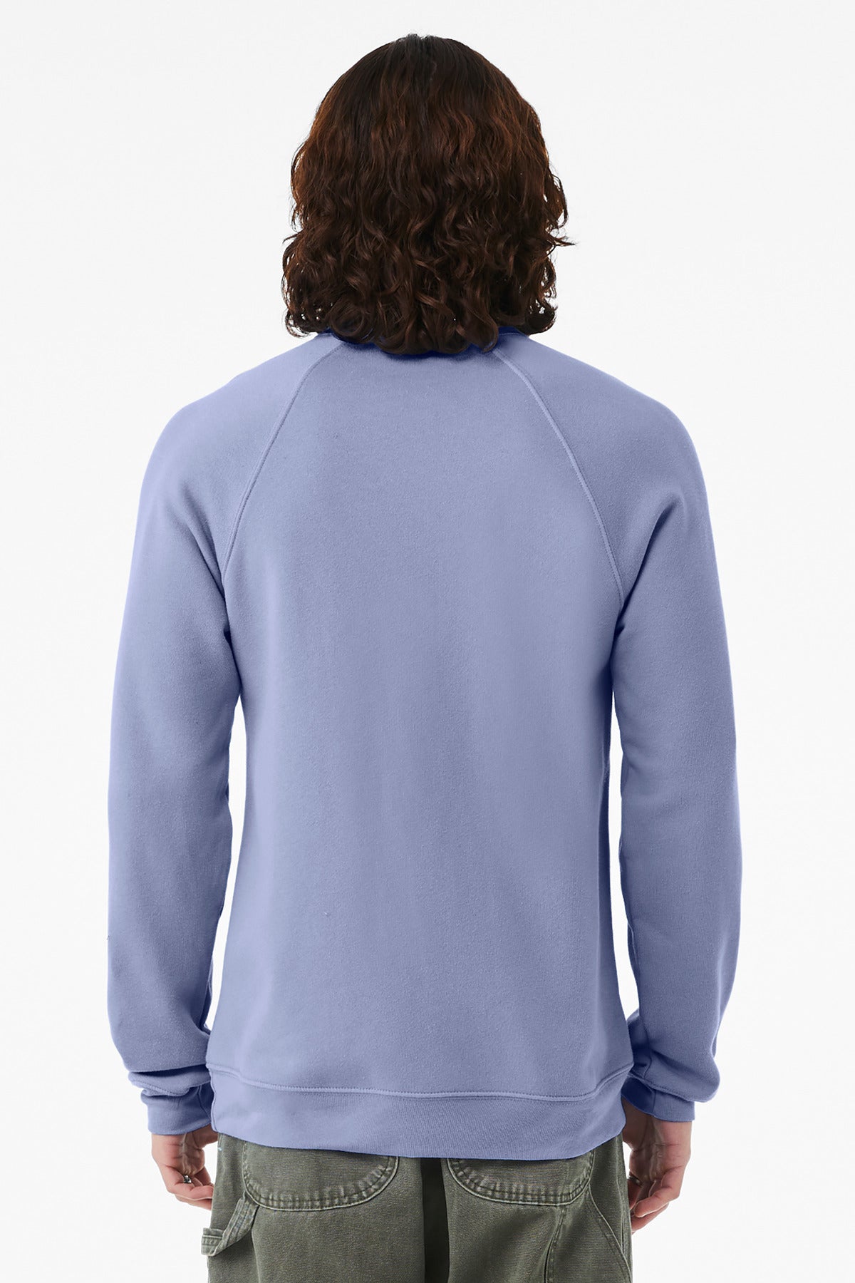 BELLA+CANVAS  Unisex Sponge Fleece Raglan Sweatshirt. BC3901
