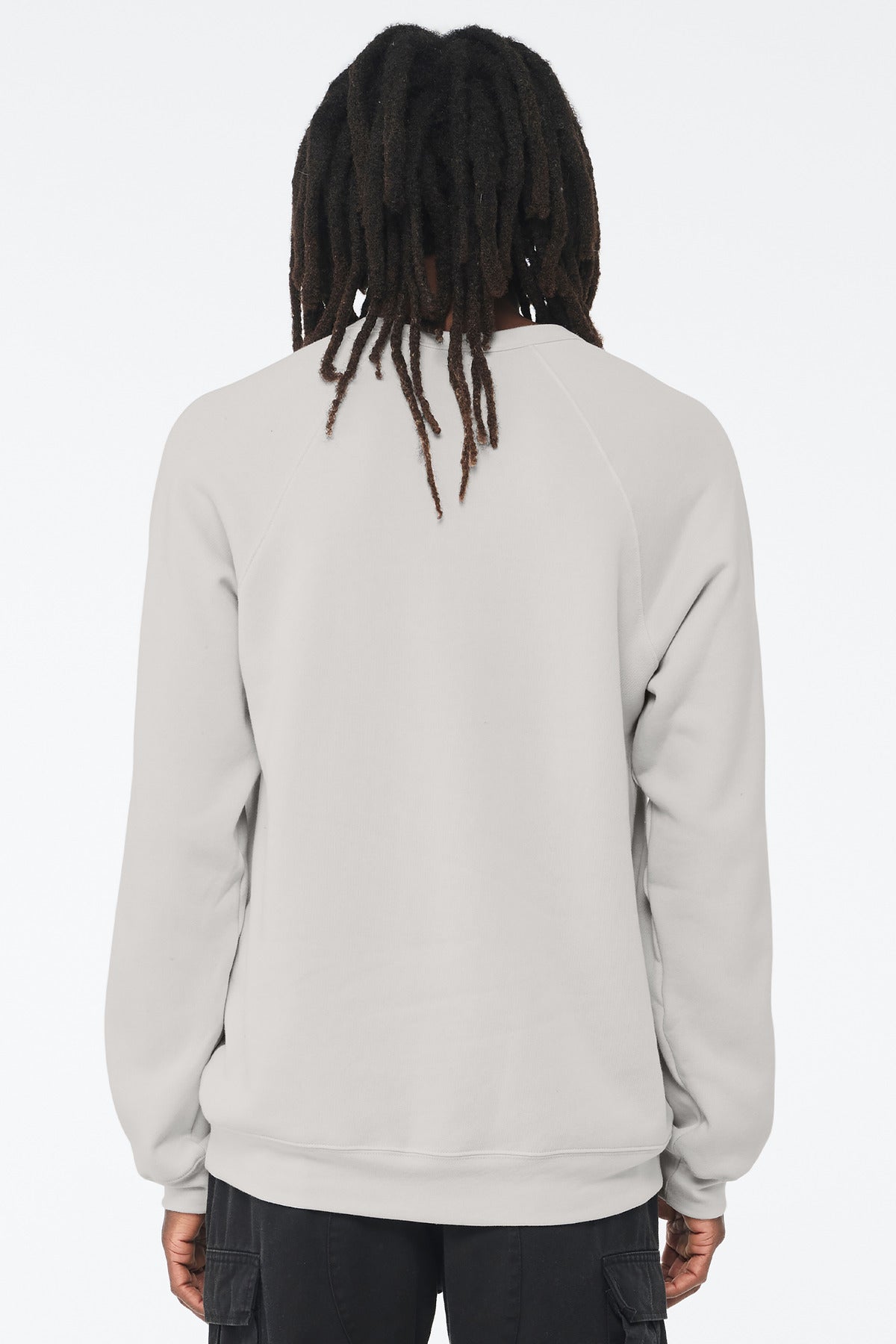 BELLA+CANVAS  Unisex Sponge Fleece Raglan Sweatshirt. BC3901