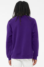BELLA+CANVAS  Unisex Sponge Fleece Raglan Sweatshirt. BC3901