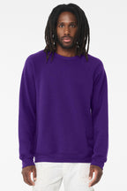 BELLA+CANVAS  Unisex Sponge Fleece Raglan Sweatshirt. BC3901