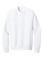 BELLA+CANVAS  Unisex Sponge Fleece Raglan Sweatshirt. BC3901