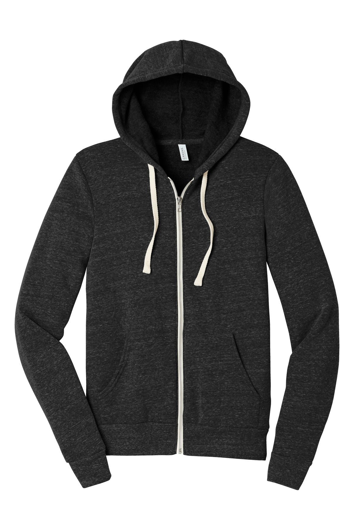 BELLA+CANVAS  Unisex Triblend Sponge Fleece Full-Zip Hoodie. BC3909